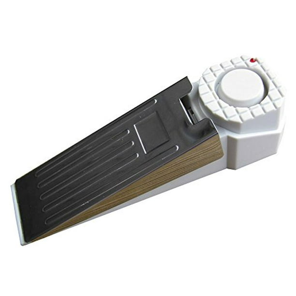 White 120 Db Wireless Fireking Door Stop Alarm ps1034 Audible